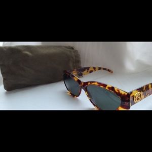 Gucci Tortoise Sunglasses